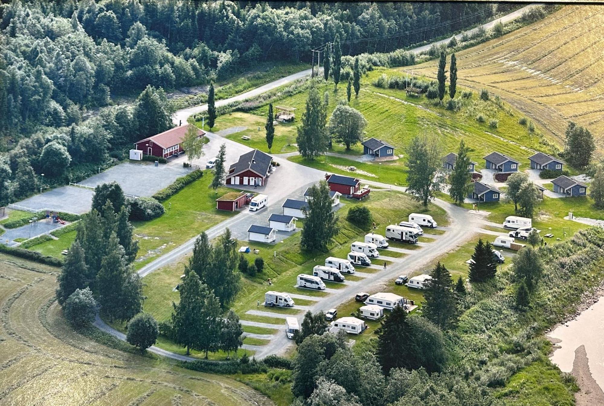 Langnes Camping, Grong Exterior foto