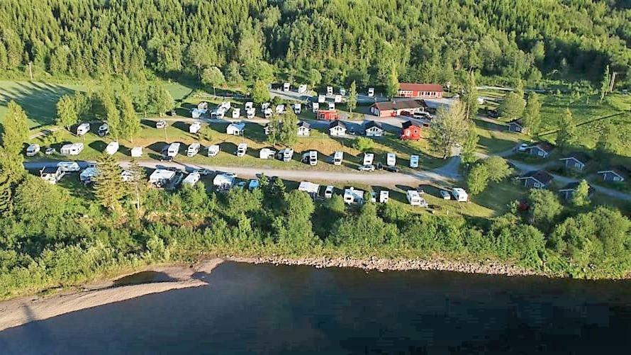 Langnes Camping, Grong Exterior foto